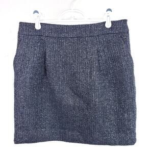 Ann Taylor Boucle Wool Blend Career Skirt Size 6
